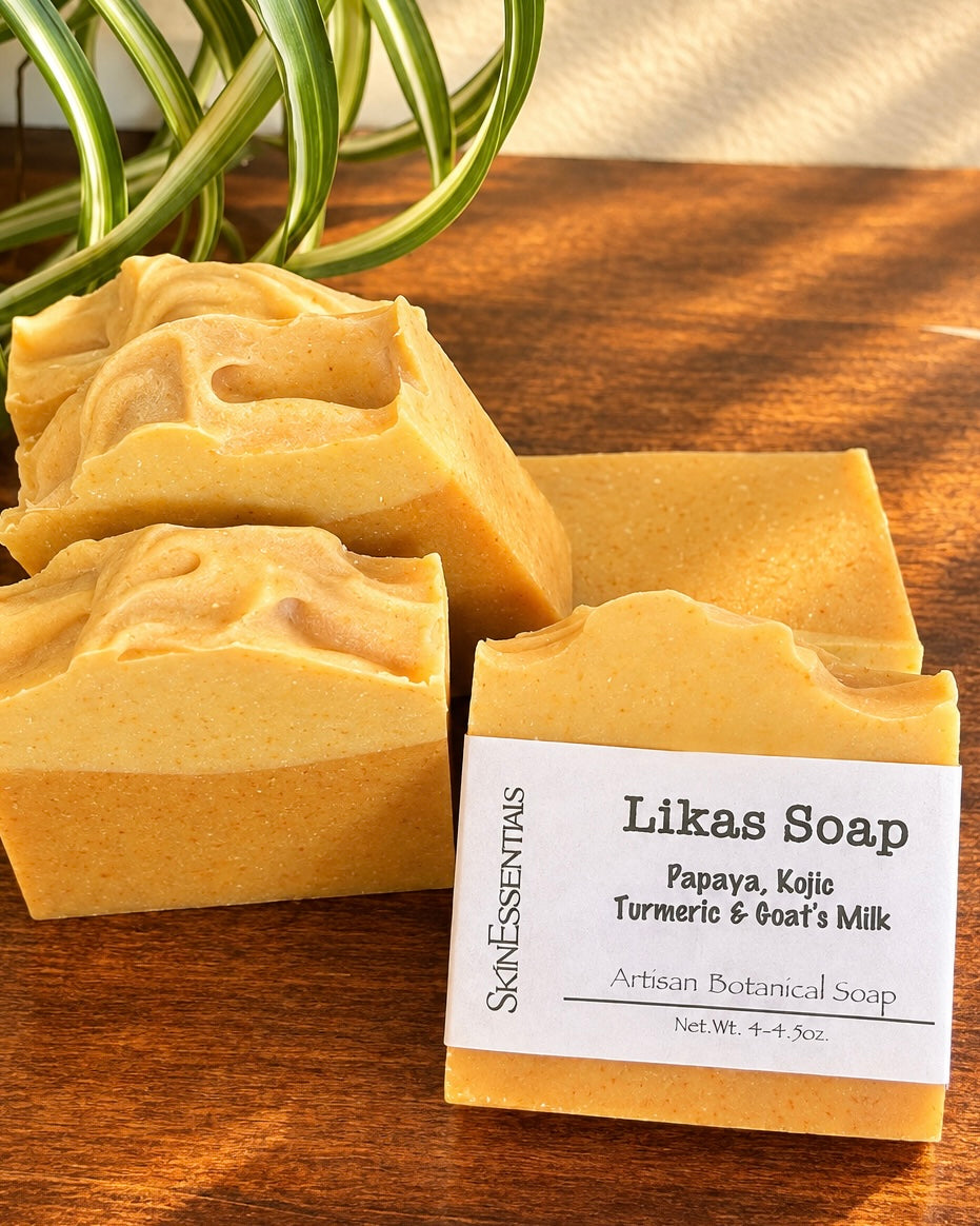 Likas Soap - Turmeric Kojic Papaya & Goats Milk