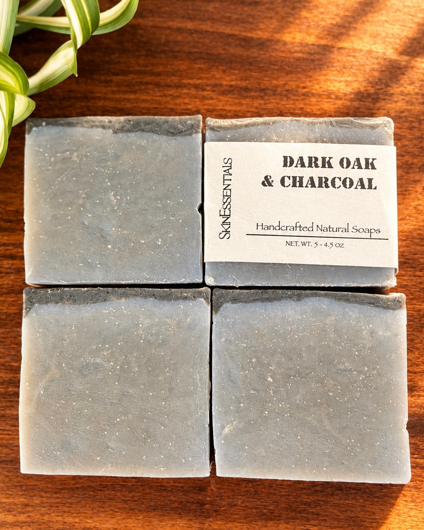 Dark Oak & Charcoal - soap for Him