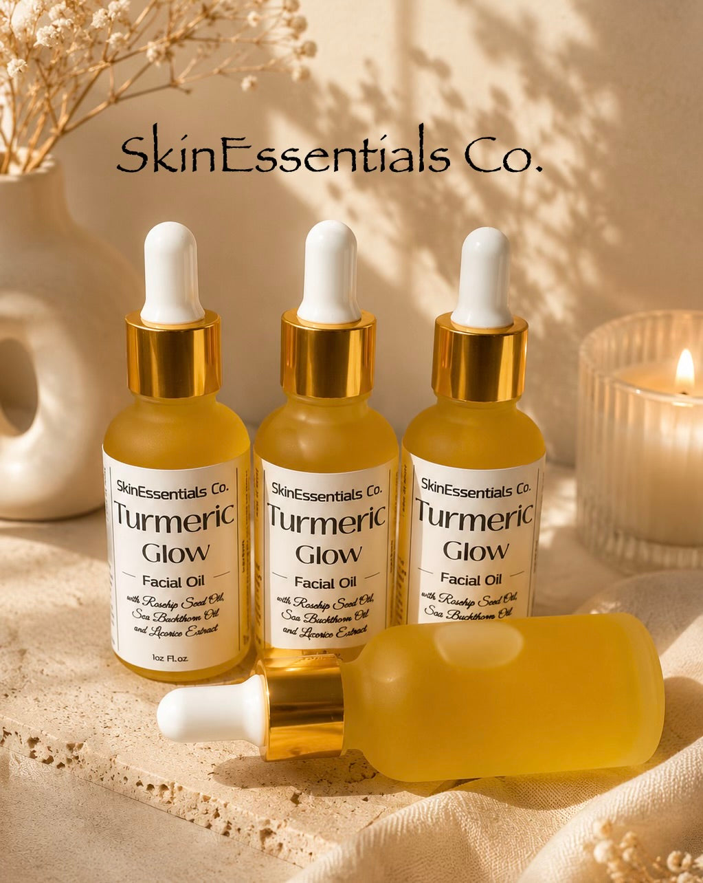 Turmeric Glow Natural Facial Oil
