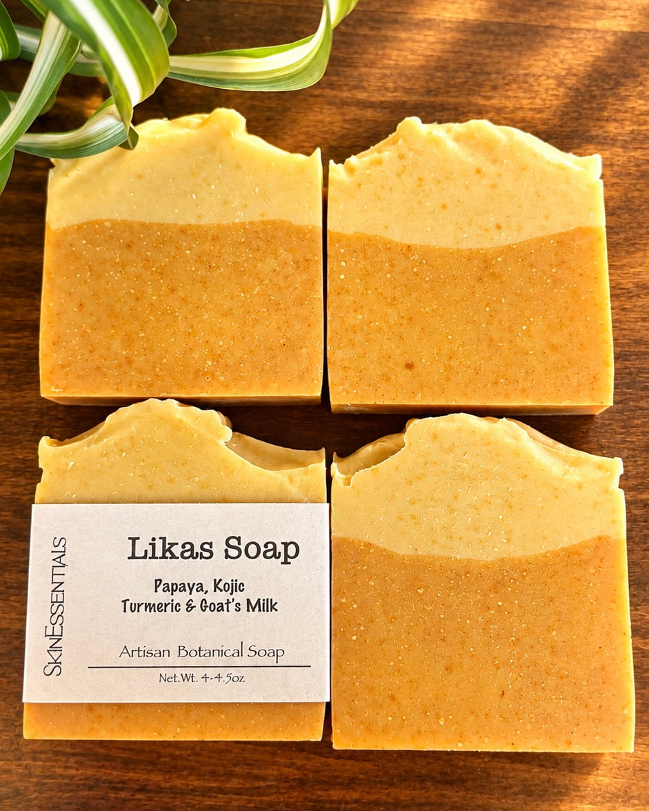 Likas Soap - Turmeric Kojic Papaya & Goats Milk