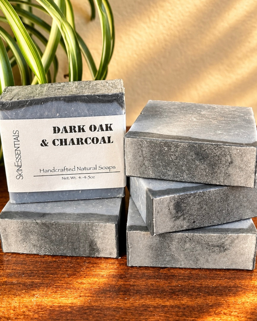 Dark Oak & Charcoal - soap for Him