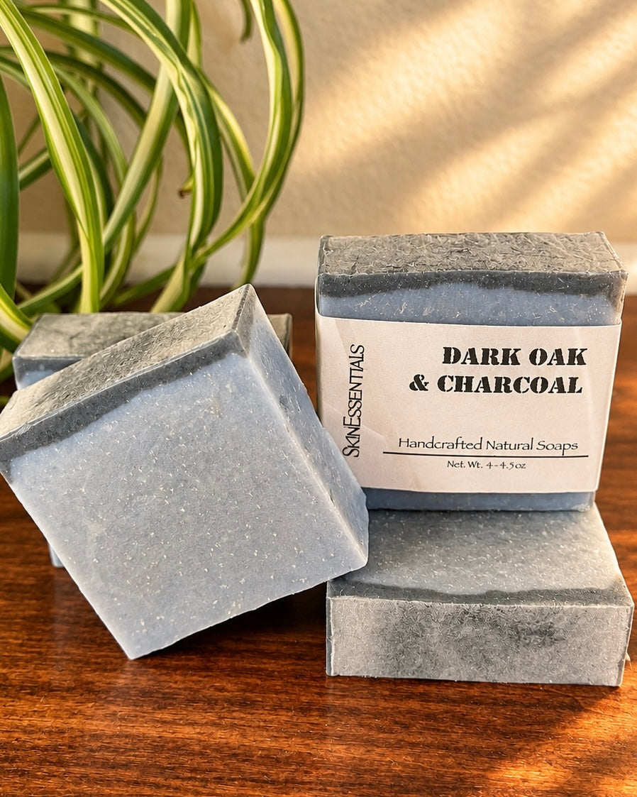 Dark Oak & Charcoal - soap for Him