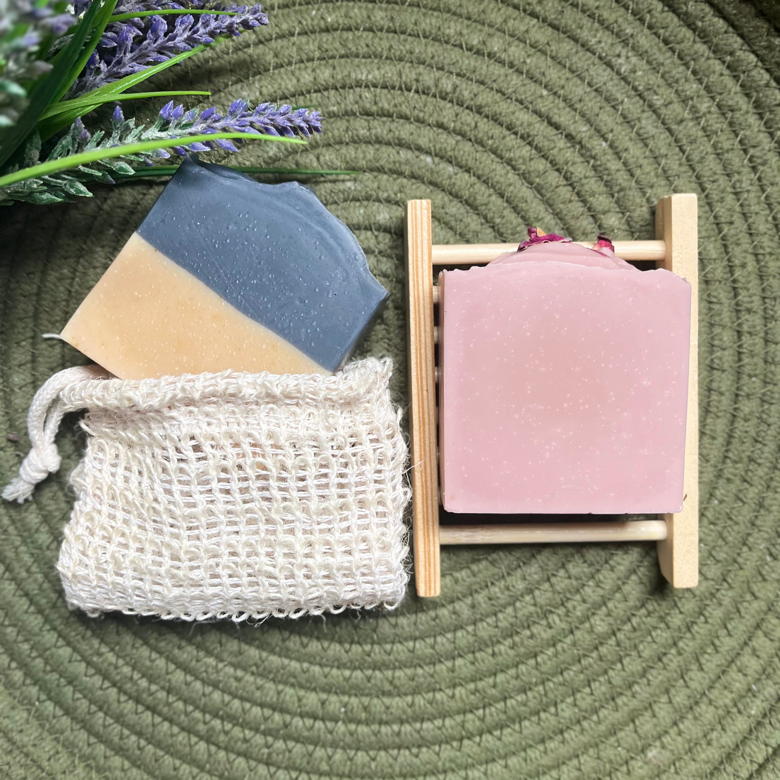 Soap Saver& Holder Set